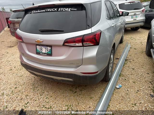 20280741 :رقم المزاد ، 2GNAXUEV5N6115128 vin ، 2022 Chevrolet Equinox Lt مزاد بيع