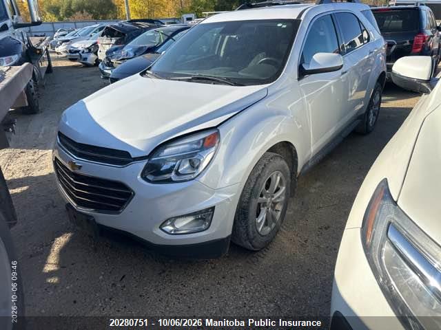 Chevrolet Equinox Lt V6 2017 2GNFLFE32H6147518 Image 2