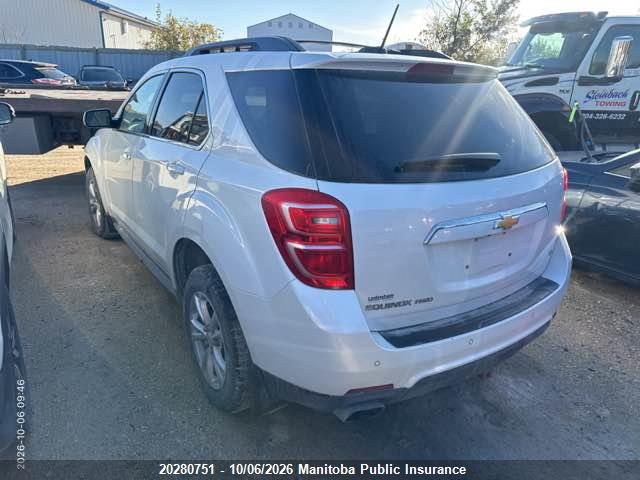 Chevrolet Equinox Lt V6 2017 2GNFLFE32H6147518 Image 3