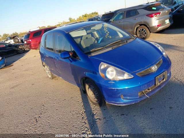 Aukcja sprzedaży 2007 Honda Fit Lx, vin: JHMGD38407S801360, numer aukcji: 20280766