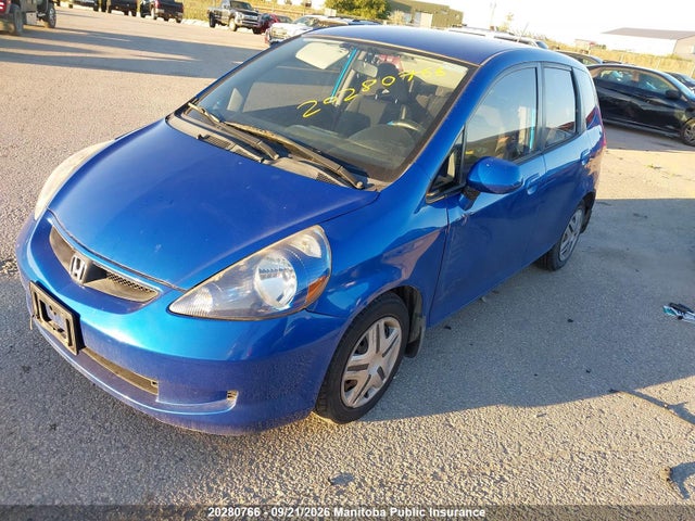 Aukcja sprzedaży 2007 Honda Fit Lx, vin: JHMGD38407S801360, numer aukcji: 20280766
