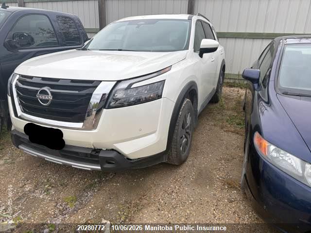 20280772 :رقم المزاد ، 5N1DR3BE4RC315960 vin ، 2024 Nissan Pathfinder Sv مزاد بيع