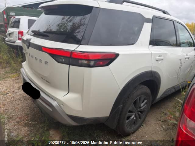 20280772 :رقم المزاد ، 5N1DR3BE4RC315960 vin ، 2024 Nissan Pathfinder Sv مزاد بيع