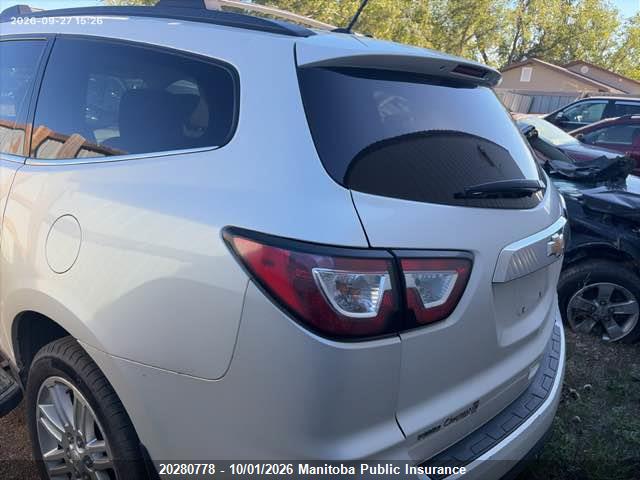 Chevrolet Traverse Lt 2014 1GNKVGKDXEJ363398 Image 3