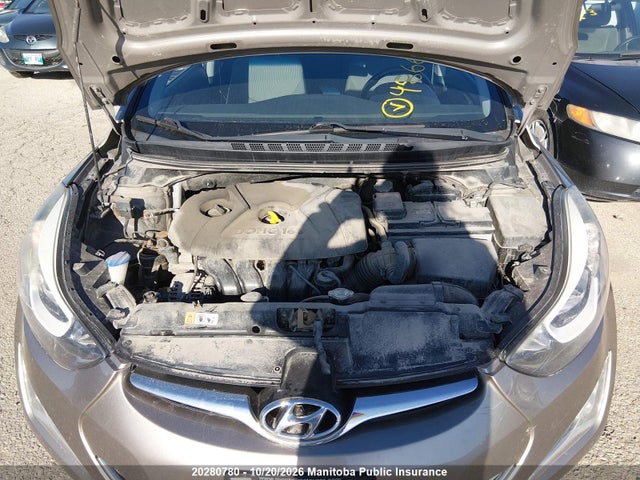 Hyundai Elantra Gls 2014 5NPDH4AE8EH486630 Image 10