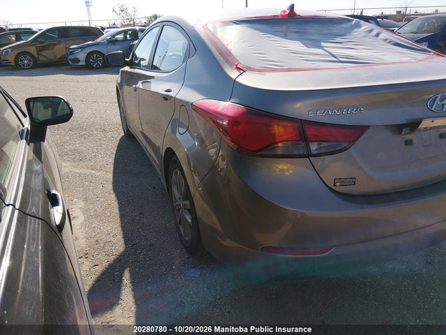 Hyundai Elantra Gls 2014 5NPDH4AE8EH486630 Image 3