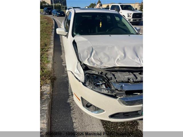 20280810 :رقم المزاد ، 3FAHP0CG5BR198302 vin ، 2011 Ford Fusion Sel V6 مزاد بيع