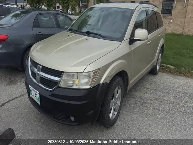 Продаж на аукціоні авто 2010 Dodge Journey Sxt, vin: 3D4PG5FV2AT229622, номер лоту: 20280812
