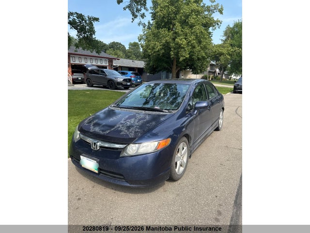 20280819 :رقم المزاد ، 2HGFA15897H036014 vin ، 2007 Honda Civic Ex مزاد بيع