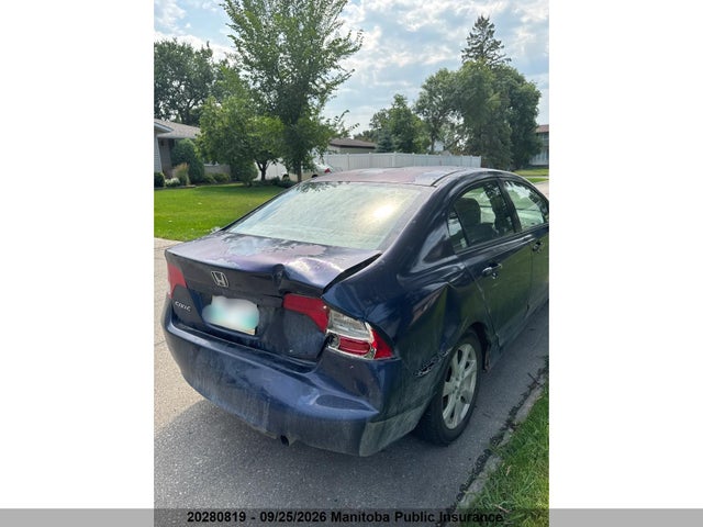 20280819 :رقم المزاد ، 2HGFA15897H036014 vin ، 2007 Honda Civic Ex مزاد بيع
