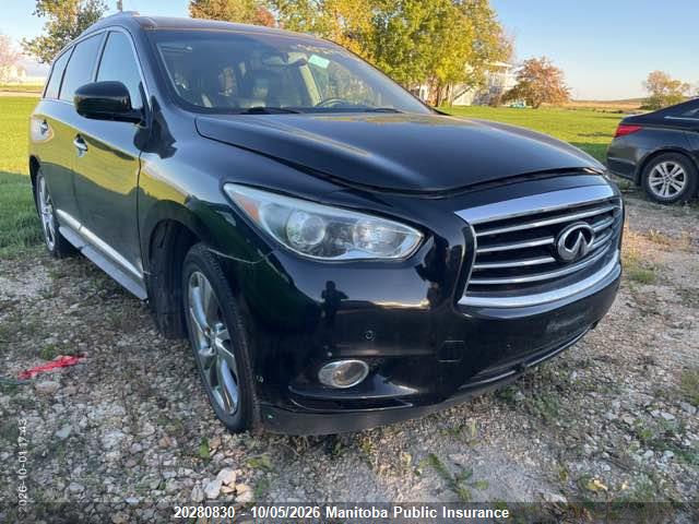 Aukcja sprzedaży 2013 Infiniti Jx35, vin: 5N1AL0MMXDC337333, numer aukcji: 20280830