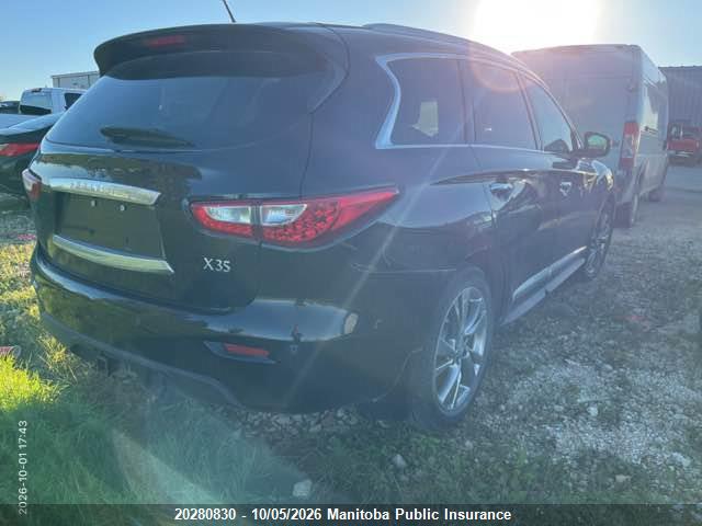 Aukcja sprzedaży 2013 Infiniti Jx35, vin: 5N1AL0MMXDC337333, numer aukcji: 20280830