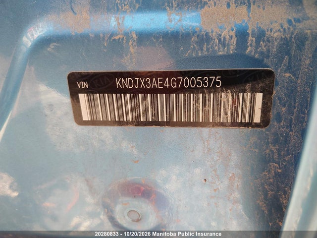 KIA SOUL EV 2016 KNDJX3AE4G7005375 Image 8