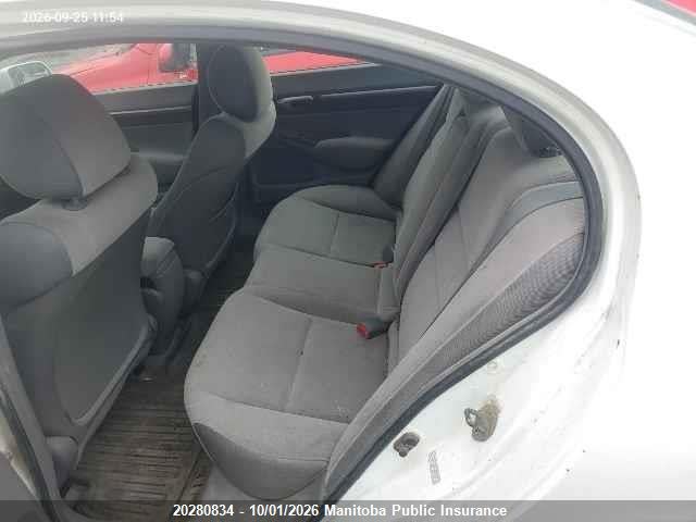 20280834 :رقم المزاد ، 2HGFA158X7H036037 vin ، 2007 Honda Civic Ex مزاد بيع