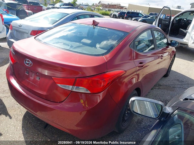 Продаж на аукціоні авто 2013 Hyundai Elantra Gl, vin: 5NPDH4AE1DH264980, номер лоту: 20280841