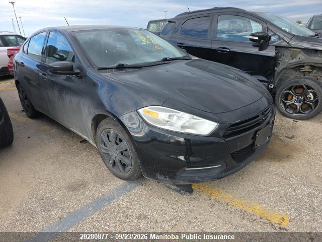 20280877 :رقم المزاد ، 1C3CDFAA5FD141079 vin ، 2015 Dodge Dart Sxt مزاد بيع