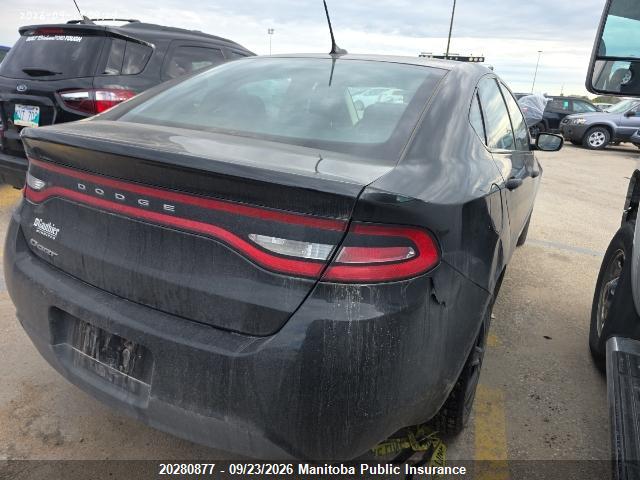 Aukcja sprzedaży 2015 Dodge Dart Sxt, vin: 1C3CDFAA5FD141079, numer aukcji: 20280877