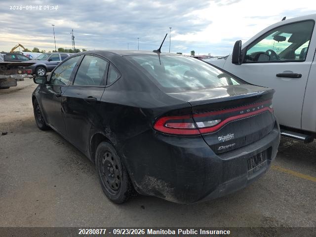 Aukcja sprzedaży 2015 Dodge Dart Sxt, vin: 1C3CDFAA5FD141079, numer aukcji: 20280877
