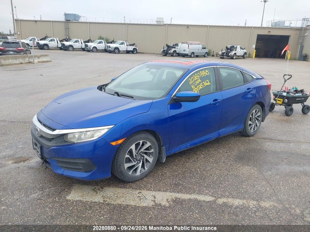 Honda CIVIC EX 2016 2HGFC2F72GH025362 Image 2