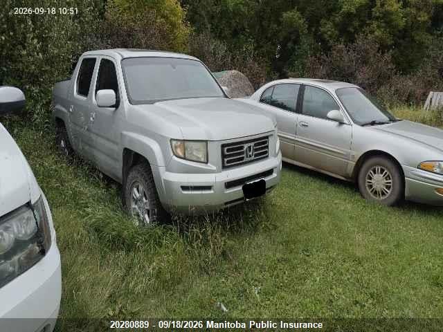20280889 :رقم المزاد ، 2HJYK16596H003226 vin ، 2006 Honda Ridgeline Ex-l مزاد بيع