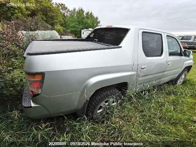 20280889 :رقم المزاد ، 2HJYK16596H003226 vin ، 2006 Honda Ridgeline Ex-l مزاد بيع