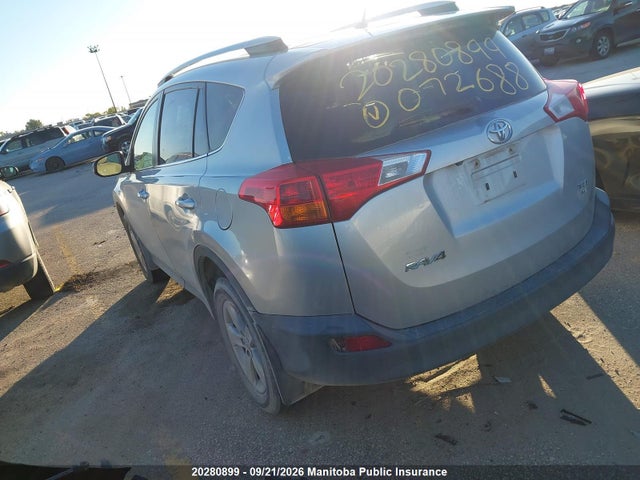 2013 Toyota Rav4 Xle მანქანა იყიდება აუქციონზე, vin: 2T3RFREV4DW072688, აუქციონის ნომერი: 20280899