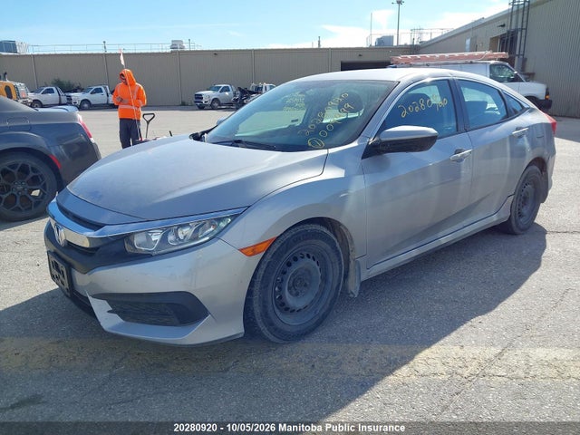 20280920 :رقم المزاد ، 2HGFC2F54GH009999 vin ، 2016 Honda Civic Lx مزاد بيع