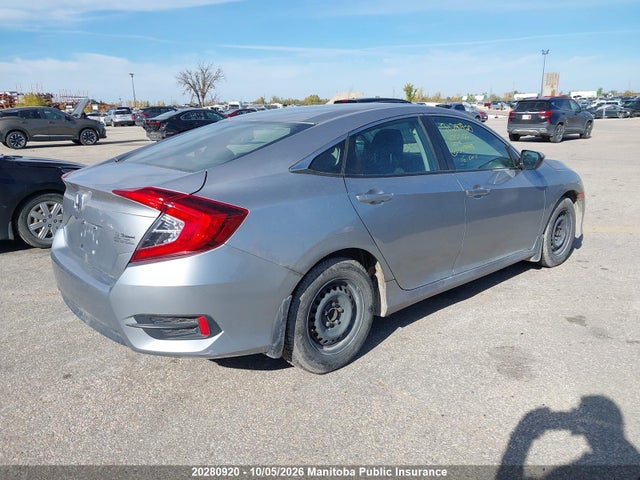 20280920 :رقم المزاد ، 2HGFC2F54GH009999 vin ، 2016 Honda Civic Lx مزاد بيع