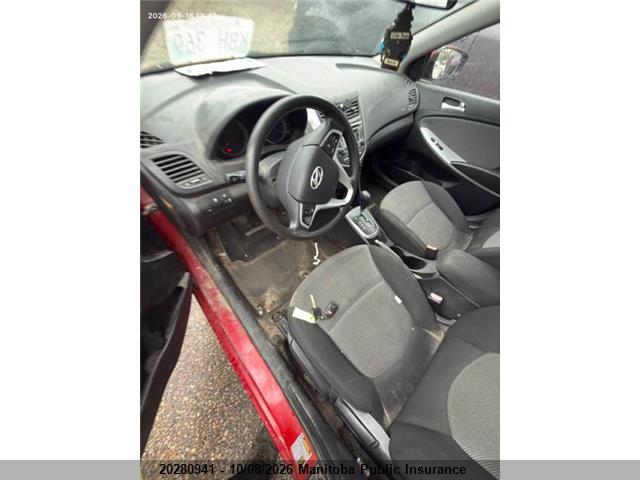 Продажа на аукционе авто 2012 Hyundai Accent Gl, vin: KMHCT5AE4CU043888, номер лота: 20280941