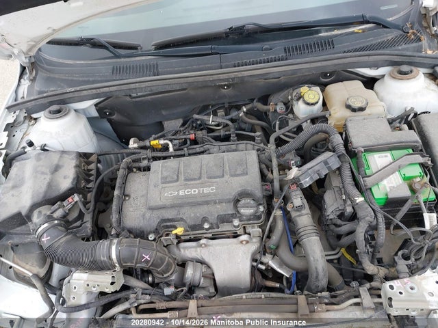 20280942 :رقم المزاد ، 1G1PC5SB7E7429015 vin ، 2014 Chevrolet Cruze Lt Turbo مزاد بيع