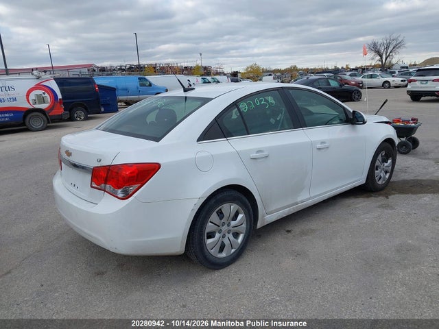 20280942 :رقم المزاد ، 1G1PC5SB7E7429015 vin ، 2014 Chevrolet Cruze Lt Turbo مزاد بيع