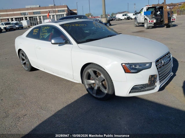 Auction sale of the 2013 Audi S5 3.0t Quattro, vin: WAULGBFR2DA029832, lot number: 20280947