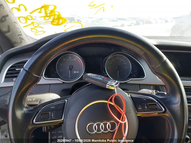 2013 Audi S5 3.0t Quattro მანქანა იყიდება აუქციონზე, vin: WAULGBFR2DA029832, აუქციონის ნომერი: 20280947