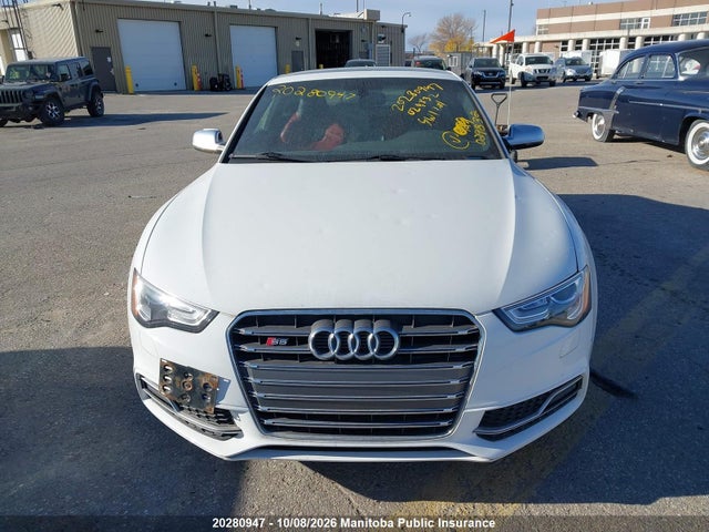 2013 Audi S5 3.0t Quattro მანქანა იყიდება აუქციონზე, vin: WAULGBFR2DA029832, აუქციონის ნომერი: 20280947