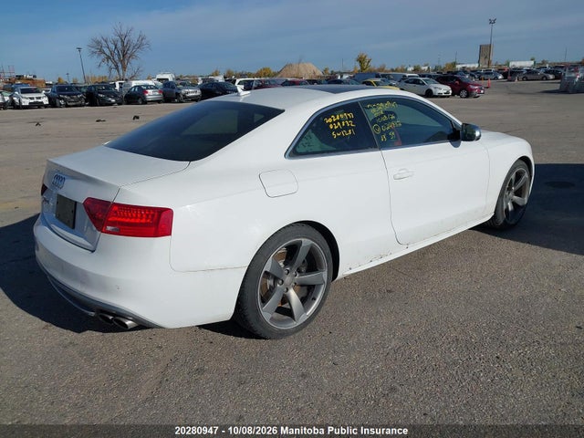 2013 Audi S5 3.0t Quattro მანქანა იყიდება აუქციონზე, vin: WAULGBFR2DA029832, აუქციონის ნომერი: 20280947