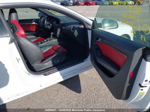 2013 Audi S5 3.0t Quattro მანქანა იყიდება აუქციონზე, vin: WAULGBFR2DA029832, აუქციონის ნომერი: 20280947