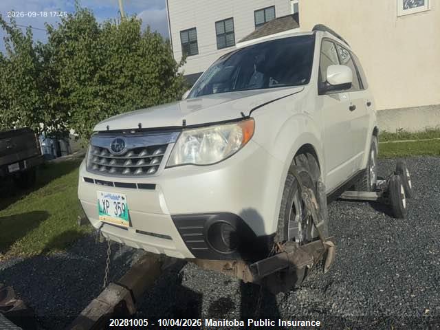 Продажа на аукционе авто 2011 Subaru Forester 2.5 X Touring, vin: JF2SHCBC8BH754070, номер лота: 20281005