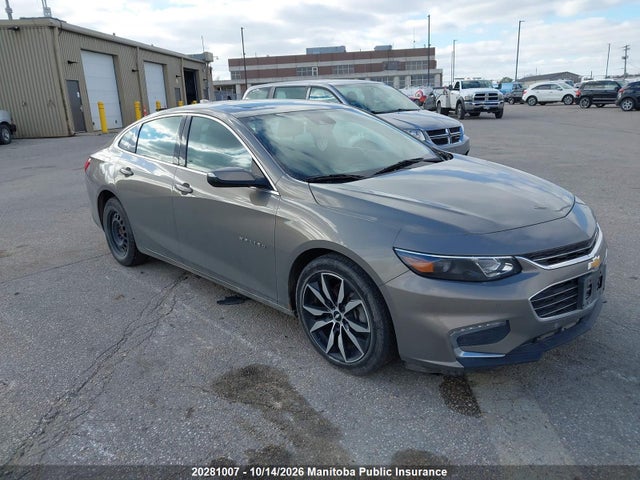20281007 :رقم المزاد ، 1G1ZD5ST6JF230830 vin ، 2018 Chevrolet Malibu Lt مزاد بيع