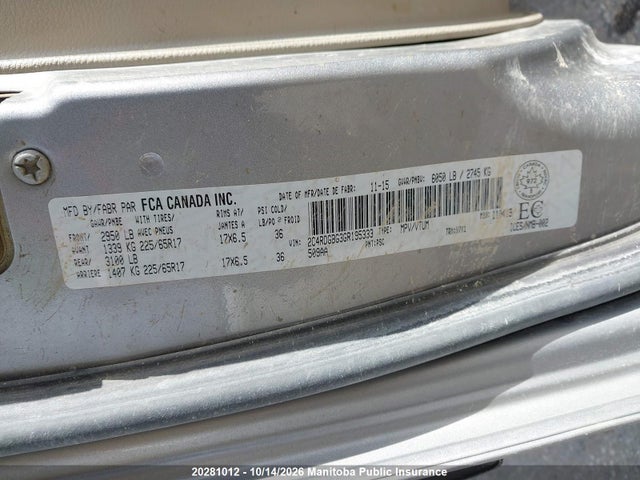 Dodge Grand Caravan Se 2016 2C4RDGBG3GR195333 Image 9