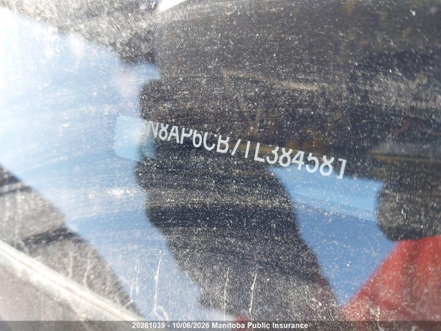 20281039 :رقم المزاد ، 3N8AP6CB7TL384581 vin ، 2026 Nissan Kicks Sv مزاد بيع
