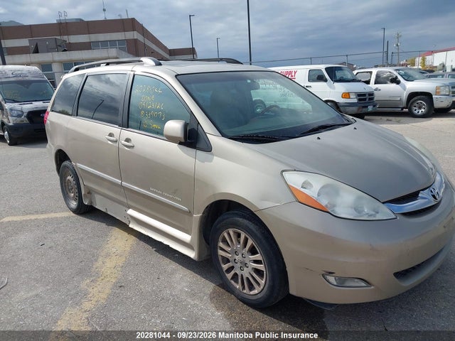 2010 Toyota Sienna Limited V6 მანქანა იყიდება აუქციონზე, vin: 5TDYK4CC9AS339073, აუქციონის ნომერი: 20281044