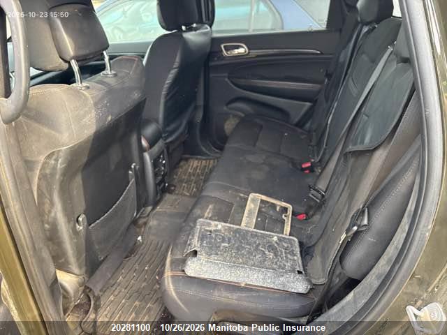 Aukcja sprzedaży 2017 Jeep Grand Cherokee Laredo, vin: 1C4RJFAG8HC727125, numer aukcji: 20281100