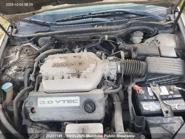20281149 :رقم المزاد ، 1HGCM66473A800101 vin ، 2003 Honda Accord Ex-v6 مزاد بيع