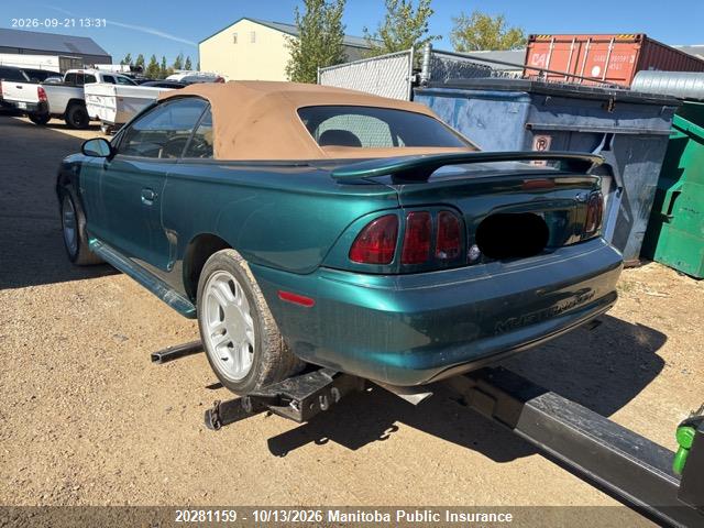 Продажа на аукционе авто 1996 Ford Mustang Gt, vin: 1FALP45X1TF178884, номер лота: 20281159