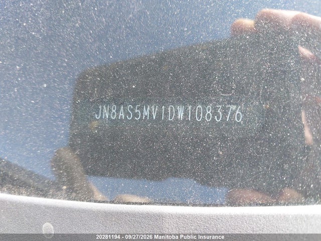 Aukcja sprzedaży 2013 Nissan Rogue Sl, vin: JN8AS5MV1DW108376, numer aukcji: 20281194
