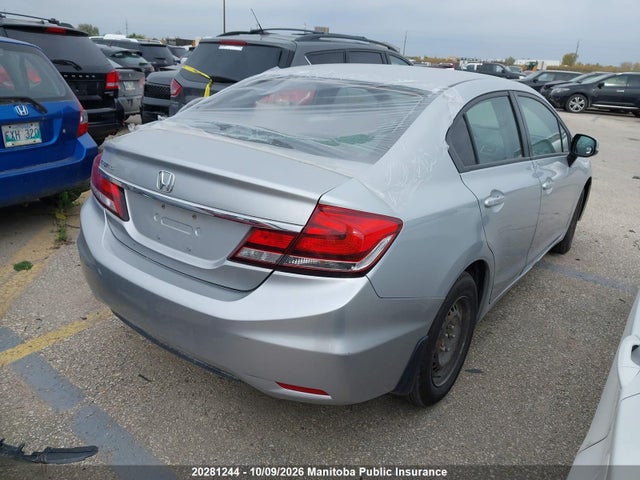 Aukcja sprzedaży 2013 Honda Civic Lx, vin: 2HGFB2F49DH008515, numer aukcji: 20281244