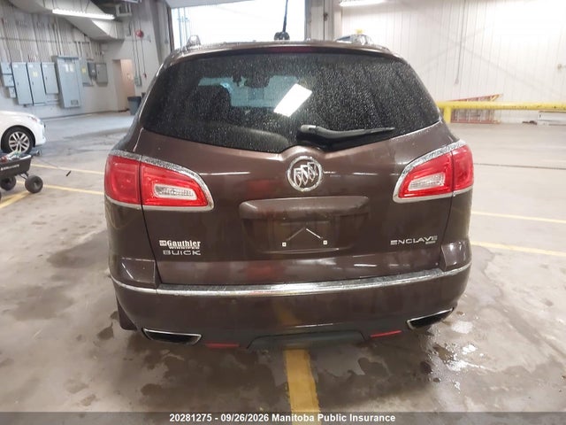 20281275 :رقم المزاد ، 5GAKVCKD8GJ292353 vin ، 2016 Buick Enclave مزاد بيع