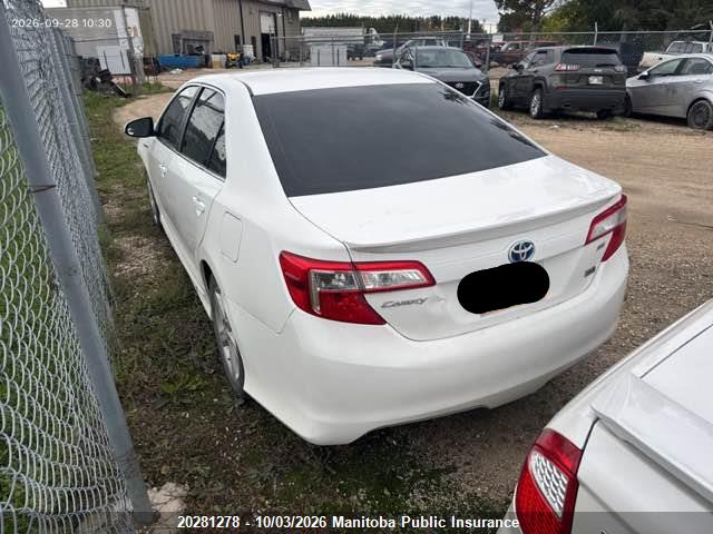 Продажа на аукционе авто 2014 Toyota Camry Se Hybrid, vin: 4T1BD1FK3EU129471, номер лота: 20281278