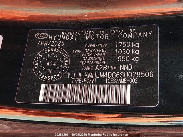 Hyundai Elantra Preferred 2025 KMHLM4DG6SU028506 Image 9