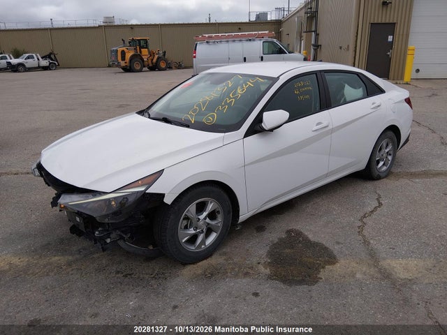 KMHLM4AG7NU335644 Hyundai Elantra Essential